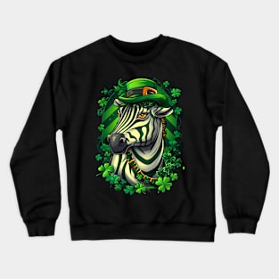 Zebra Zoological Studies Crewneck Sweatshirt